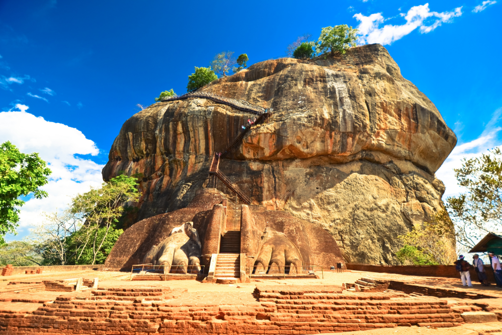 Sigiriya, le rocher du lion